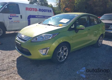 2012 Ford Fiesta Sel из США, поврежденный, VIN 3FADP4CJ4CM134655